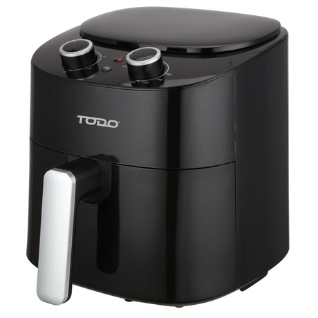 TODO 4.2L Air Fryer 1300W Convection Oven Fan Forced Multi Function Cooker Analog �� Black