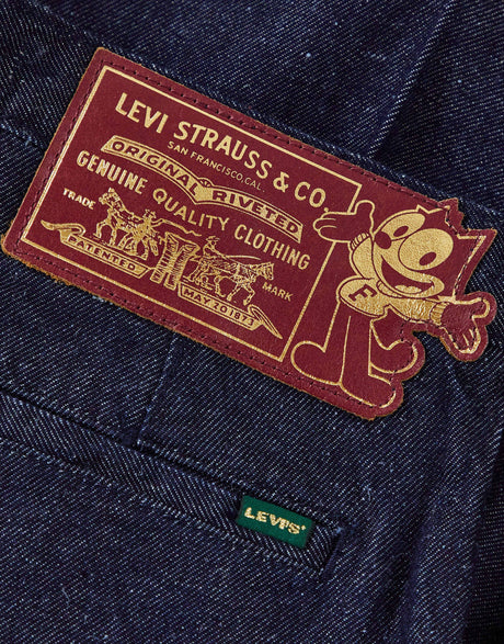 Levi'S X Felix Pleat High Loose Jean In Blue