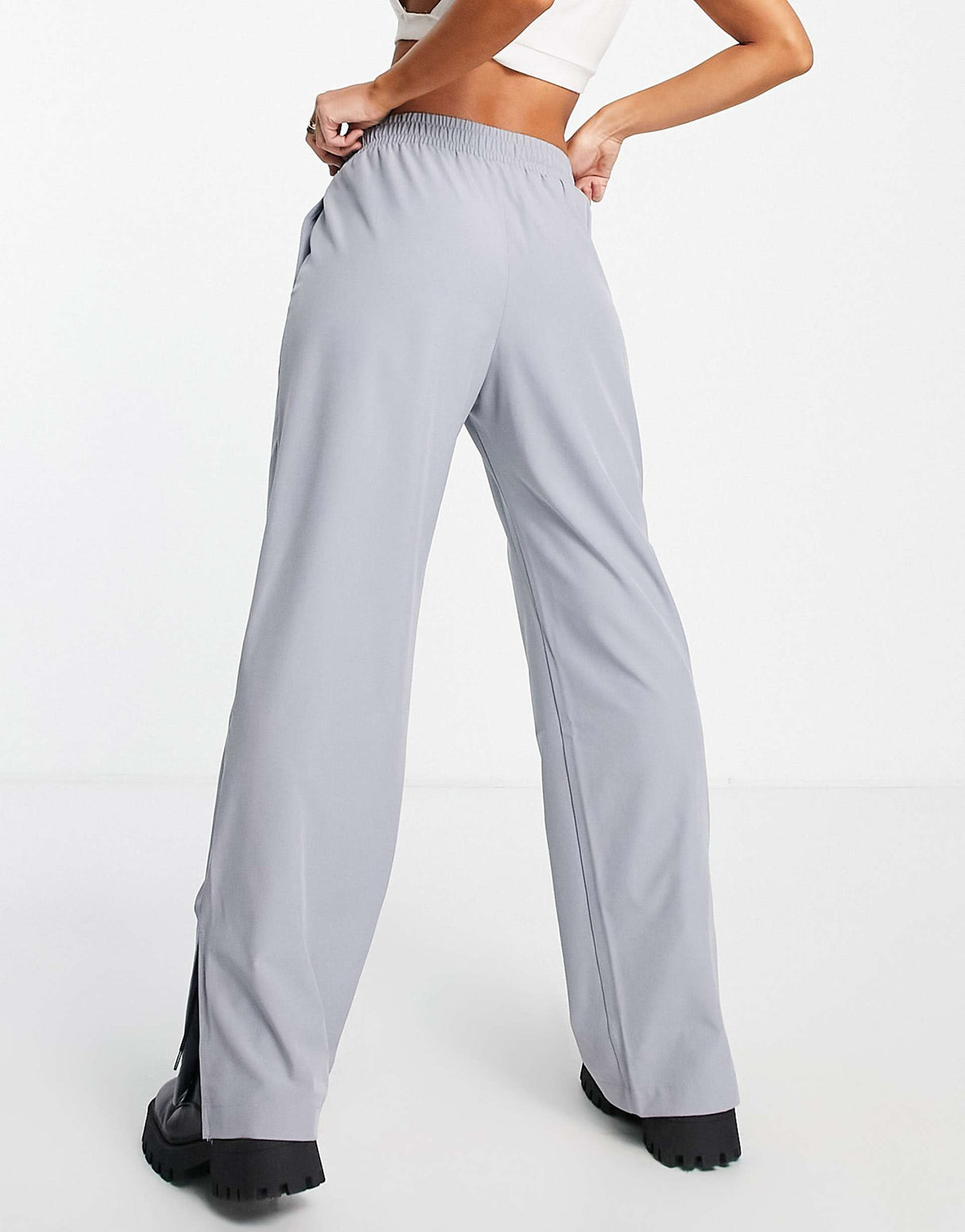 Tala Zinnia High Waisted Contrast Leggings In Black