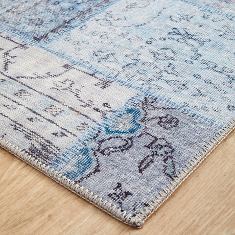 Illusions 121 Denim Runner Rug