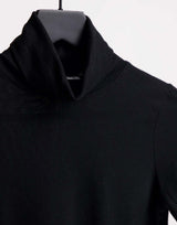 Cotton:On Long Sleeve Roll Neck Top In Black