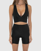 BY.DYLN Bryson Bike Shorts - Black