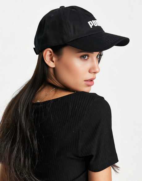 Puma Essentials Cap In Black
