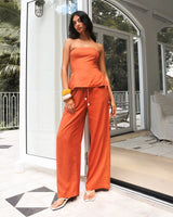 Lost In Lunar Arli Top - Terracotta