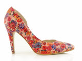 Bosccolo Womens Spike Heels - Flower Multicolour