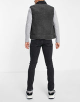 Abercrombie & Fitch Super Skinny Fit Distressed Jeans In Washed Black
