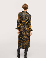 Liquorish Asos Exclusive Wrap Mini Dress In Allover Print