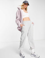 Na-Kd X Lisa Marie Schiffner Teddy Jacket In Lilac
