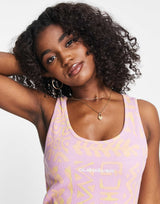 Quiksilver Sunrise Fever Floral Bodycon Dress In Pink