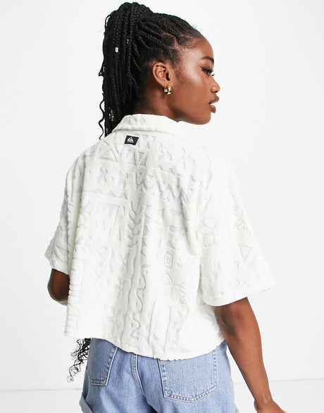 Quiksilver Nomad Culture Shirt In White
