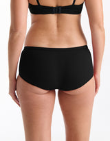 Ambra Refined Rib Boy Short - Black