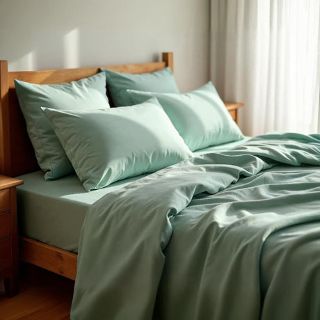 Royal Comfort 1200TC Ultrasoft 4 Pc Sheet Set- Sage Green