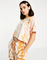 Dickies Seatac T-Shirt In Tie Dye Orange