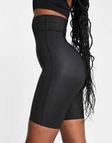Magic Bodyfashion Maxi Sexy Hi-Bermuda Firm Shaping Short In Black