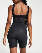 Magic Bodyfashion Maxi Sexy Hi-Bermuda Firm Shaping Short In Black