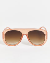 Object Oversized Sunglasses In Pink