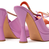 Shellys London Candy Pop Platform Mule Sandals In Pink