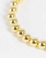 Serge Denimes 44Cm Bubble Necklace In Gold Plated Sterling Silver