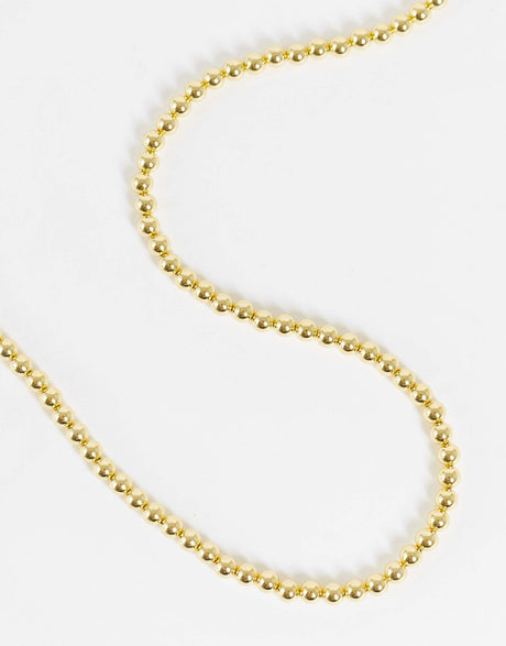 Serge Denimes 44Cm Bubble Necklace In Gold Plated Sterling Silver