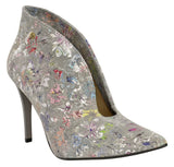 Bosccolo Womens Boots - Flowers On Grey