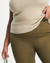 Mango Stir-Up Leggings In Brown