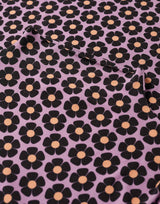 Mango Button Down Retro Floral Print Co-Ord T-Shirt In Pink