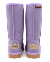 Australian Leather Ugg Kids Classic Long - Lilac - AU10