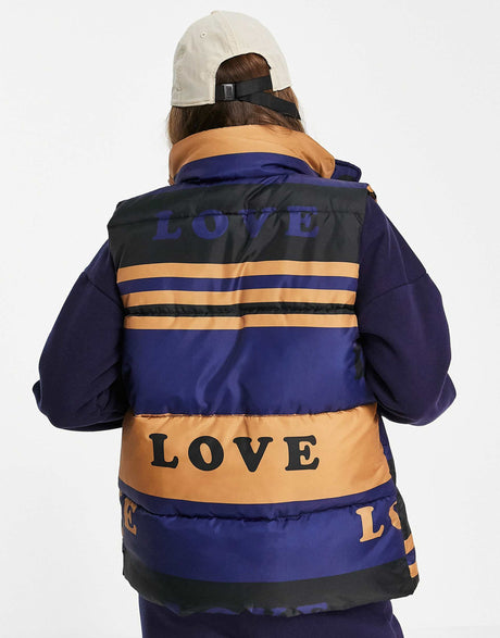 Never Fully Dressed True Love Gilet In Multi