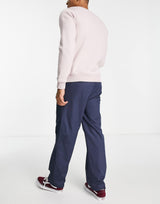 Dickies Oscarville Straight Leg Trousers In Navy