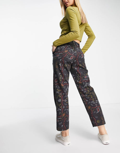 Dickies 874 Cropped Trousers In Black
