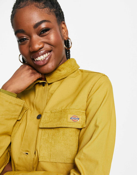 Dickies Chore Jacket In Yellow