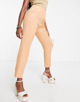 Closet London Tailored Trouser In Camel