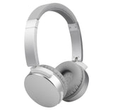 TODO Stereo Bluetooth 5.0 Headphones Earphones Rechargeable Battery Neodymium Driver - Black Cream