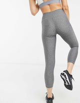 Under Armour Training High Ankle Leggings In Grey Marl