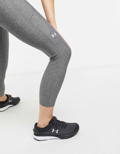 Under Armour Training High Ankle Leggings In Grey Marl