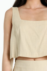 Lost In Lunar Imogen Top - Custard