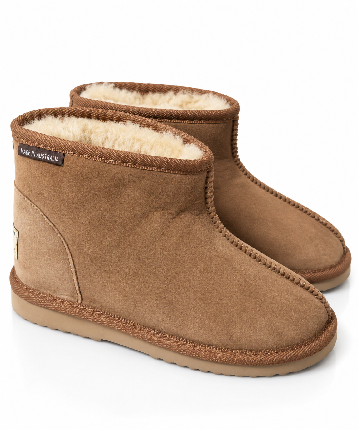Australian Leather Ugg Ultra Mini Twin Face - Chestnut - AU4