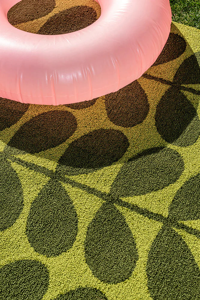 Orla Kiely Solid Stem Seagrass 464507 Outdoor Rug