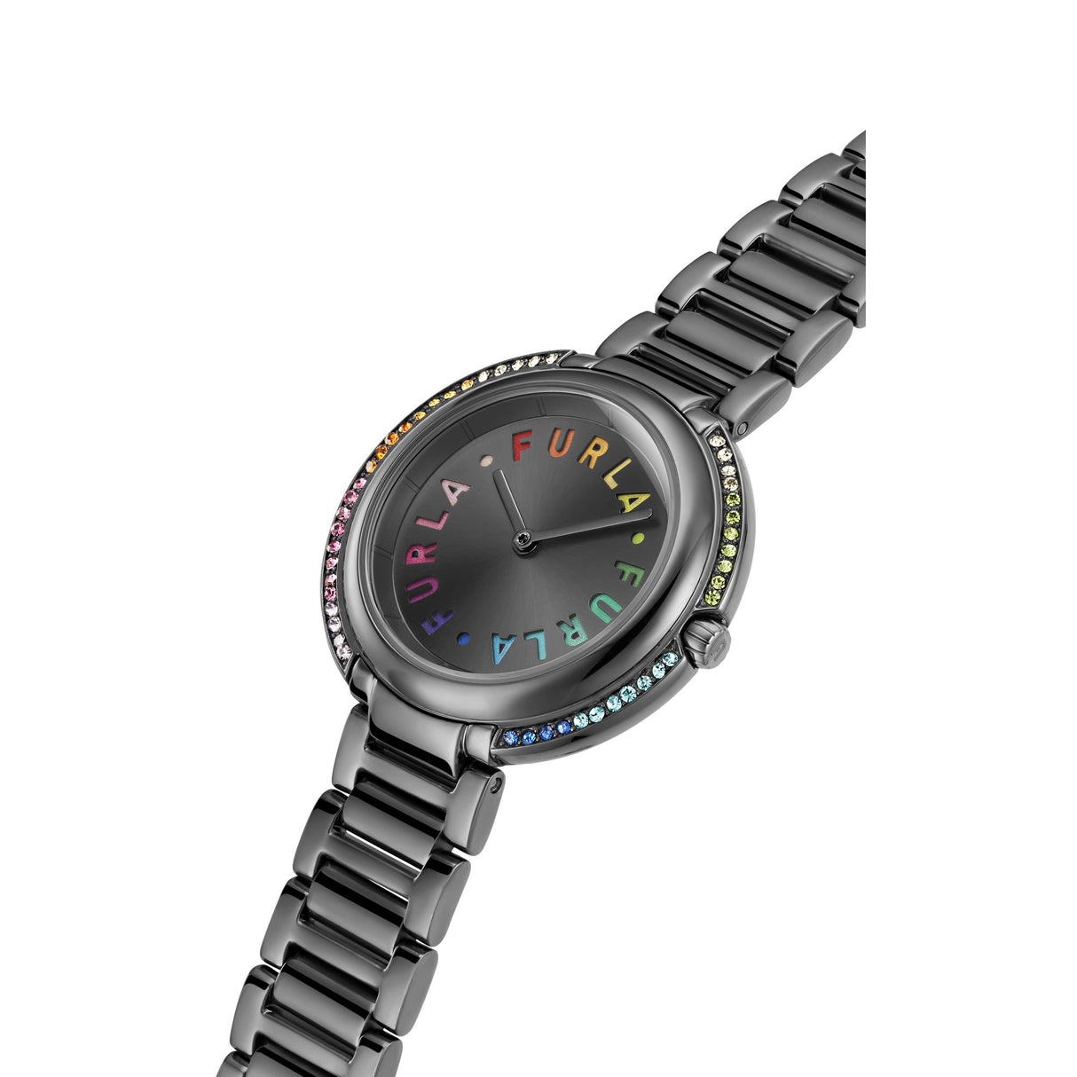 Furla Heritage Icon Gunmetal Bracelet