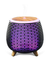 TODO 100Ml Humidifier Aromatherapy Diffuser 7 Colour Led Ultrasonic Mist - Black