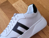 Bosccolo Womens Sneakers - White/Black/Grey