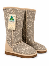 Australian Leather Ugg Classic Tall Paisley - Stone Grey - AU4
