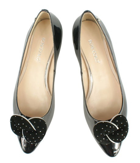 Bosccolo Womens Ballerina - Black