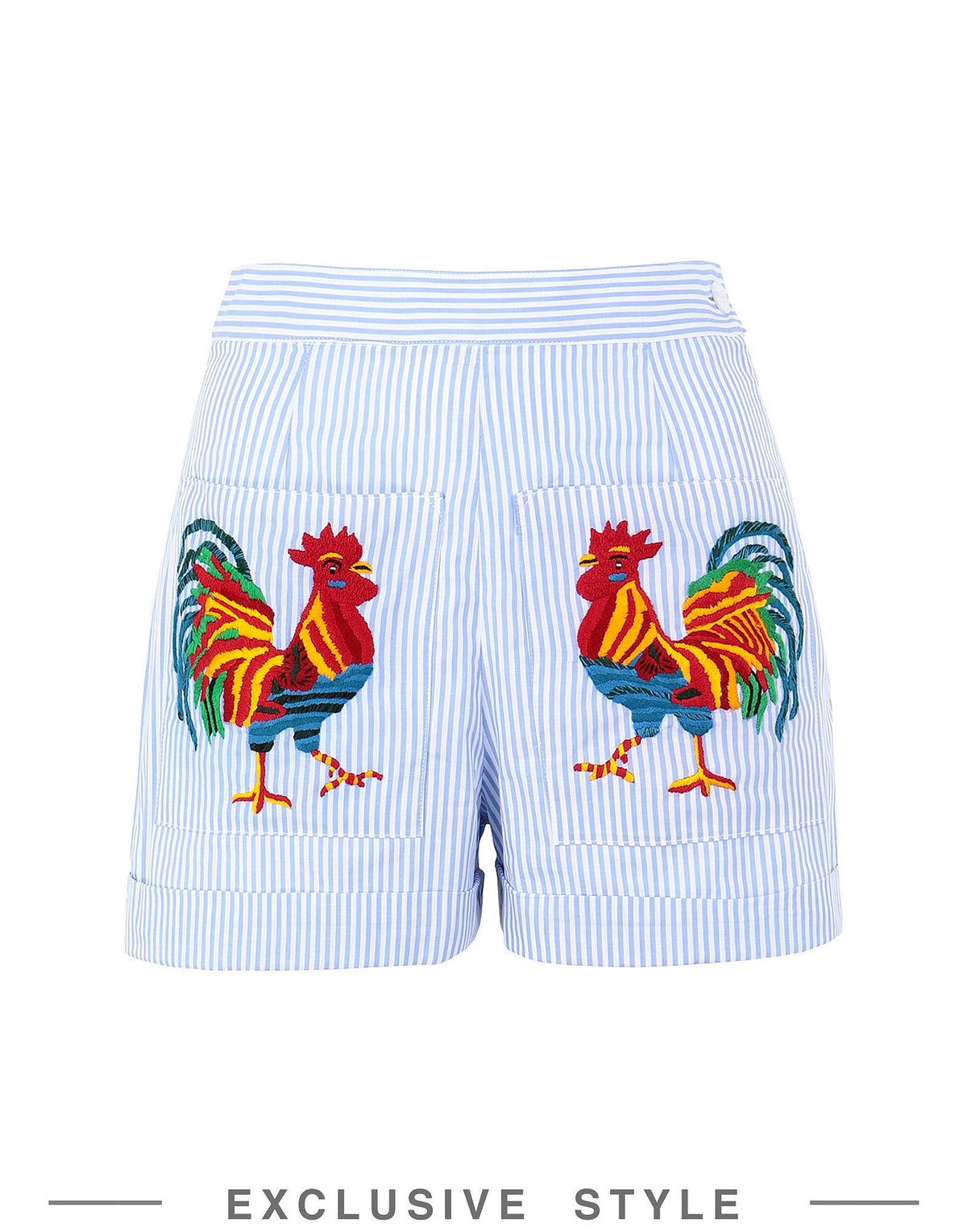 Stella Jean X Yoox Womens Shorts & Bermuda Shorts - Sky blue