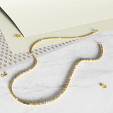 Bullion Gold Chloe Chain Link Necklace in Gold