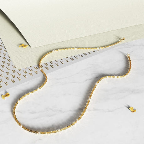 Bullion Gold Chloe Chain Link Necklace in Gold
