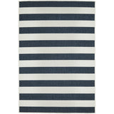 Seaside 4444 Navy White Rug