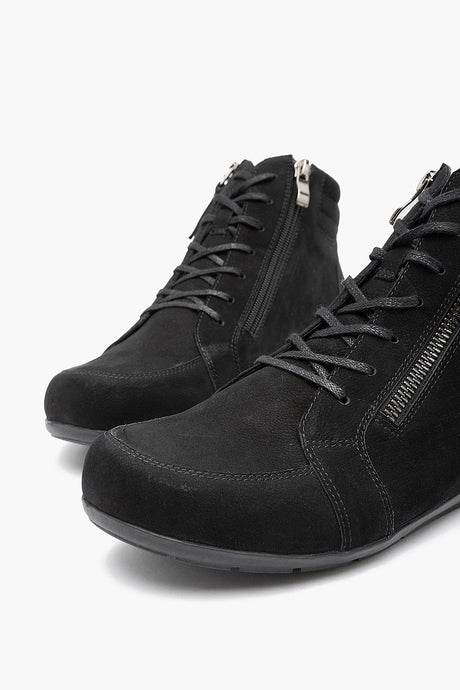 Klouds Nylah Black Wax Nubuck