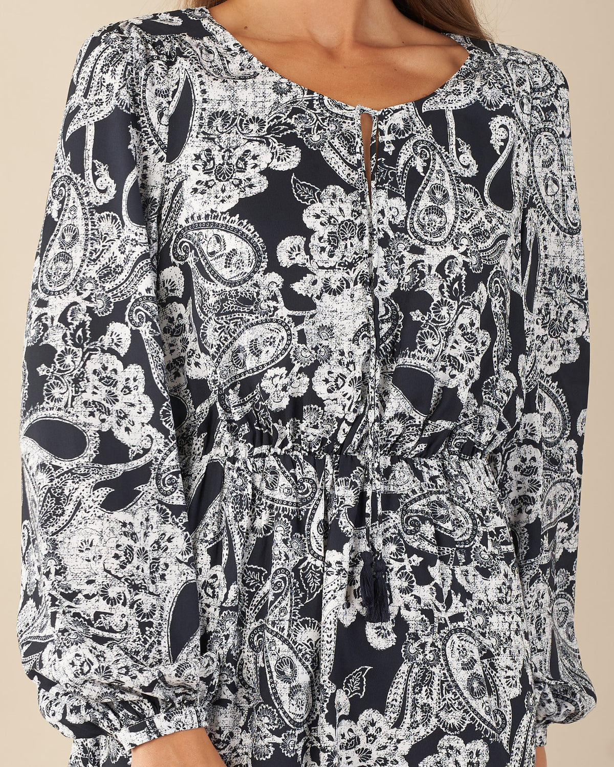 Amelius Halena Boho Paisley Dress - Multi