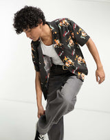 Carhartt Wip Black Jack Shirt In White